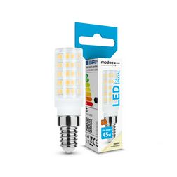 LED lámpa kerámia T19 egyfejű cső 4,3W- 45W E14 450lm 840 220-240V AC 25000h 360° 4000K Modee - ML-E14S4000K4.3WN