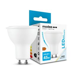 LED lámpa spot alu-műa DIM tükrös PAR16 6W- 45W GU10 550lm 860 DIM 220-240V AC 25000h 110° Modee - ML-GU10P6000K6WDN