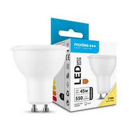 LED lámpa spot alu-műa tükrös PAR16 6W- 45W GU10 550lm 827 DIM 220-240V AC 25000h 110° Modee - ML-GU10P2700K6WDN