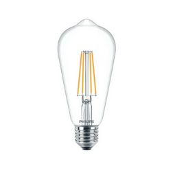 LED lámpa ST64 5,5W- 40W E27 470lm 827 220-240V AC 15000h 2700K Classic LEDbulb Philips - 929001895402