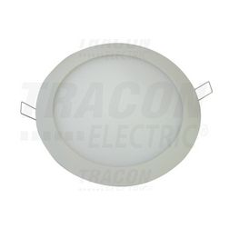 LED mélysugárzó lámpatest süllyesztett 1x 18W 220-240V AC 1200lm 4000K IP40 TRACON - LED-DL-18NW