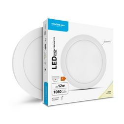 LED panel kerek falonkívüli 1x 12W 220-240V AC 1080lm 4000K IP20 30000h A2-series Modee - ML-LPR4000K12WA2N