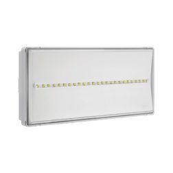 LED vészvilágító állandó/készenléti 0,5Ah 11W 230V AC 1h-szigetüzem fali Pratica Modula Beghelli - 18501A