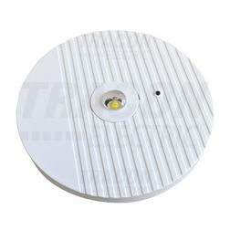 LED vészvilágító készenléti cserélhető lencsével 3W 230V AC 3h-szigetüzem beépíthető IP20 TRACON - TLBVM3W