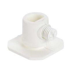 Kábel rögzítőbilincs Global Trac világítási sínhez fehér műanyag 7mm-átmérő GA 510–3 LIVAL - KKT301629