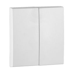 Logus90 billentyű fehér üres-jel IP20 műanyag matt Elko EP - 90611TBR