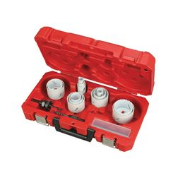 Lyukfűrész készlet 17db d20/22/25/32/40/44/51/54/64/65/67/68/76mm +ta fához HoleDozer Milwaukee - 49224102