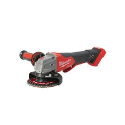 Akkus sarokcsiszoló akku és töltő nélkül +koffer 18V 115mm-lapátmérő M18FSAGV115XPDB-0X Milwaukee - 4933478773