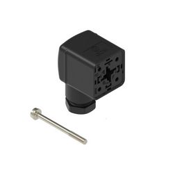 Mágnesszelep csatlakozó anya széles fekete 3P +PE 16A 230V /PG9 műanyag GDM3109-A0U-10F HIRSCHMANN - 934888105