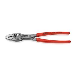 Markolófogó d5..27mm  csőhöz/kulcsnyíláshoz piros 27mm-max. átfogás 7-poz. 250mm TwinGrip KNIPEX - 8201250