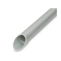 Merev (MÜII) védőcső tokozott 111/3m világosszürke 20mm/ 17.4mm PVC merev VRM Turbo 20 Dietzel - 084196