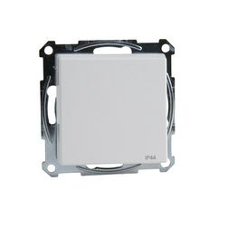 Merten-SM 162 dugalj antibakteriális földelt csapófedéllel gyerekzárral fehér IP44 Schneider - MTN2414-0325