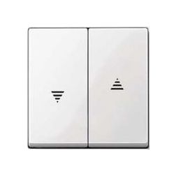 MERTEN Dupla billentyű, redőnyvezérléshez, System-M, mattfehér - MTN435519