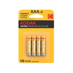 Mikro elem AAA 1.5V alkáli-mangán Micro(AAA/R03) MN2400 Ultra Premium KODAK - AAAULTRAB4