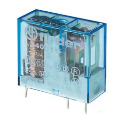 Miniatűr relé NYÁK/dugasz 10A 1-v 24VDC monostabil IP20 40.31.9.024.0000 FINDER - 403190240000