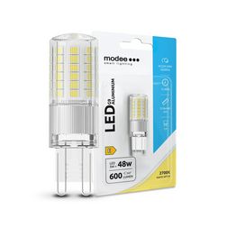 LED lámpa aluminium T18 5W- G9 600lm 827 220-240V AC 50000h 300° 2700K Modee - ML-G9A2700K5WNB1