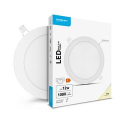LED panel kerek süllyesztett 1x 12W 170-265V AC 1080lm 4000K IP20 30000h A2-series Modee - ML-LPRB4000K12WA2N