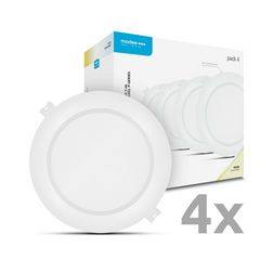 LED panel kerek álmennyezetbe süllyesztett 1x 12W 220-240V AC 1320lm 4000K IP20 P-series Modee /P4 pack/ - ML-LPRB4000K12WPN