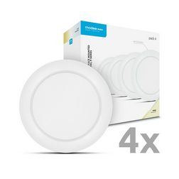 LED panel kerek falonkívüli 1x 18W 220-240V AC 1980lm 4000K IP20 P-series Modee /p4 pack/ - ML-LPR4000K18WPN