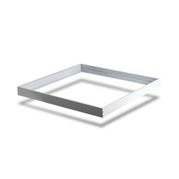 Kiemelőkeret LED panelhez fehér alumínium 600mm 600mm x 68mm x Modee - MPL-PFBL600x600S