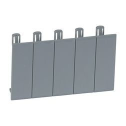 Modultakaró 5M műanyag szürke 87.5mmx 52mmx Plexo LEGRAND - 001961