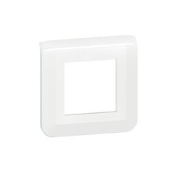 Mosaic keret 2 modulos 1-egység vízszintes műanyag fehér kezeletlen LEGRAND - 277802L
