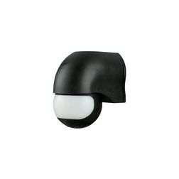 Mozgásérzékelő állítható: vízsz./függpl. 12m/előre 180° PIR 1200W 230V fekete IP54 ANCO - 321128
