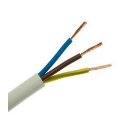 Műanyagköpenyű kábel H05VV-F 3x 1mm2 hajlékony 300V/U0 500V fehér H05VV-F (MT) 100m KÁBELgyártó - MT3X1.