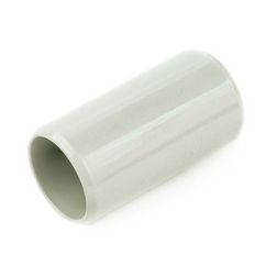 Védőcső toldó (MÜII) világosszürke műanyag 50mm-csőátmérőhöz összedugható PVC SM 50 Dietzel - 020606