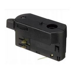 Multi adapter világítási sínhez 6A 1F lámpatest csatlakozóadapter 3x 1mm2 fekete GA69-2 LIVAL - KKT30132