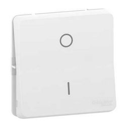 MurevaStyl 102 2P kapcsoló betét fehér csavaros IP55 1- billentyű/gomb Schneider - MUR39033