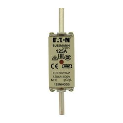 NH biztosítóbetét NH0 125A gL/gG 500V AC 120kA kombikijelző-kioldásjelzéssel Bussmann EATON - 125NHG0B