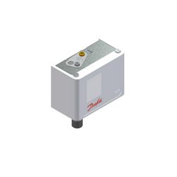 Nyomáskapcsoló 1-fázisú gáz/levegőre 0,2bar- 7,5bar 1-v 16A/AC-3/400V IP44 KP35 Danfoss - 060-113366