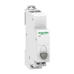 Nyomógomb sorolható 1z 20A 250V/ AC szürke 1M Acti9 iPB Schneider - A9E18032