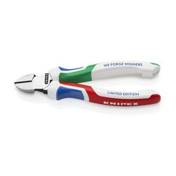 Oldalcsípő fogó limitált (foci VB) kiadás normál 160mm x szigetelt WE FORGE WINNERS KNIPEX - 7002160S8