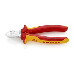 Oldalcsípő fogó 60HRC 1,5/2,5mm2 csupaszolóval normál szigetelt 1000V KNIPEX - 1426160