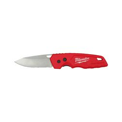 Összecsukható kés sima élű 70mm-penge 195mm-hossz egyenes Milwaukee - 48221990