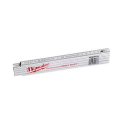 Összecsukható mérőléc metrikus collstok (16x3,2mm) fa 2m x Milwaukee - 4932459302