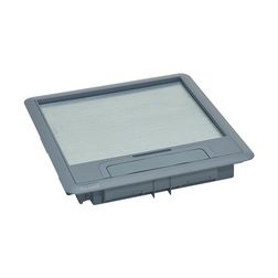 Padlódoboz csapófedél 16/24 modulos standard dobozhoz Mosaic téglalap szürke LEGRAND - 088002