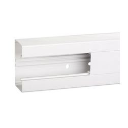 Parapetcsatorna 95mm x 55mm 2000mm kezeletlen műanyag fényesfehér fedéllel OptiLine 45 Schneider - ISM10200P