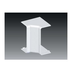 Parapetcsatorna belső sarok 100X40-hez szimmetrikus 90° fényesfehér műanyag PVC EKD KOPOS - 8515_HB