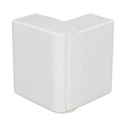 Parapetcsatorna külső sarok 130x50-hez 60-120° fényesfehér műanyag kúpfedél DLP-S LEGRAND - 638042