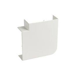 Parapetcsatorna L-idom 130x50-hez emelkedő/süllyedő 90° fényesfehér műanyag DLP-S LEGRAND - 638043