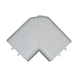 Parapetcsatorna L-idom 60x35/50-hez emelkedő/süllyedő 90° fényesfehér műanyag DLP LEGRAND - 010766