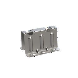 Talajkövető távtartó merítetten horganyzott acél 60mm-szélességhez PBF GC BASOR - 2/4397