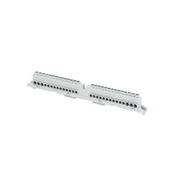 PE/N sín kiselosztóba 2P 80A 8M 2x(2x16mm2 + 7x10mm2)  40CD GEWISS - GW40408B