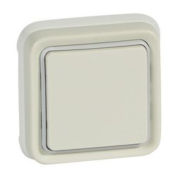 Plexo 101 1P kapcsoló betét teljes fedéllel fehér süllyesztett IP55 1- billentyű/gomb LEGRAND - 069851