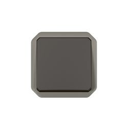 Plexo55 106 váltókapcsoló betét antracit rugós IP55 billentyű/gomb LEGRAND - 069801L