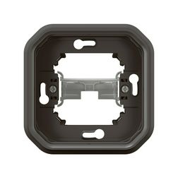 Plexo55 keret 1-es vízszintes és függőleges műanyag antracit kezeletlen LEGRAND - 069609L