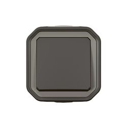 Plexo55 N101 nyomó betét komplett házban 1- nyomógomb 1z antracit IP55 falonkívüli LEGRAND - 069790L